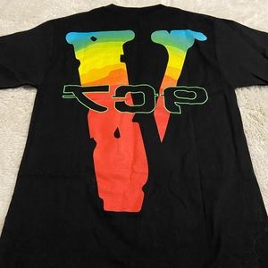 VLone T shirt Youngboy Top skeleton multicolor soft